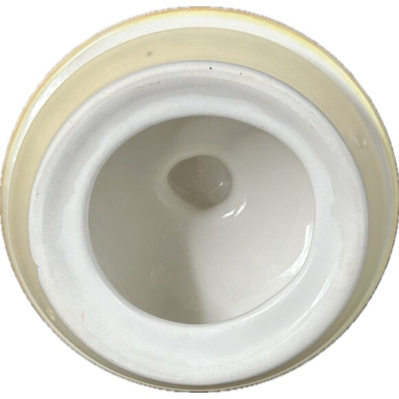 Pfaltzgraff Napoli Hand Painted Small Canister with Lid 7 Inches Tall - Picture 7 of 7